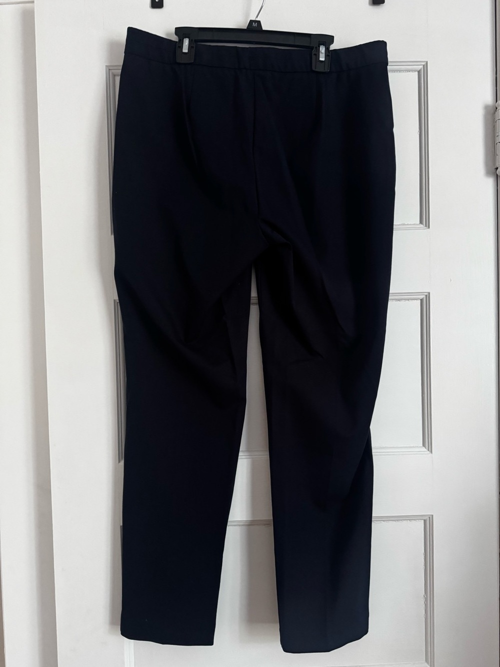J Jill Precision Stretch Pull On Pants Womens 12 Navy Blue Straight Leg NWT - Picture 4 of 8